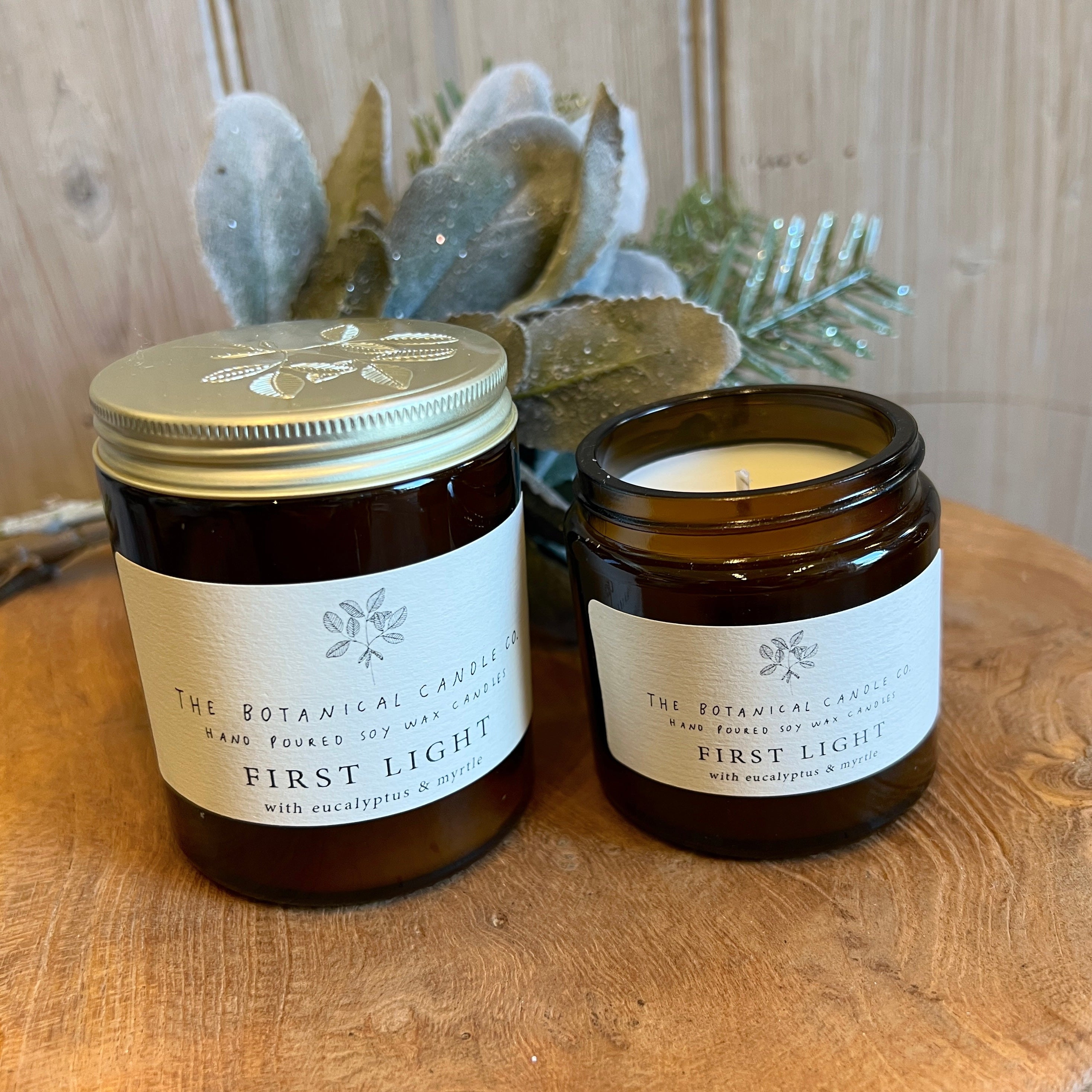 'First Light' Winter Candle by Botanical Candle Co.