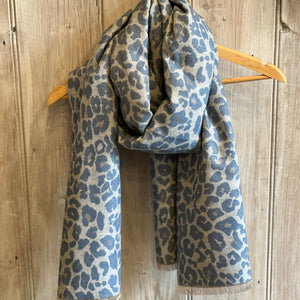 Cosy Leopard Scarf, 3 colours