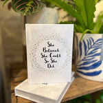 Load image into Gallery viewer, She Believed She Could, So She Did Book
