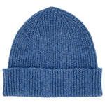 Load image into Gallery viewer, Denim Blue Lambswool Beanie
