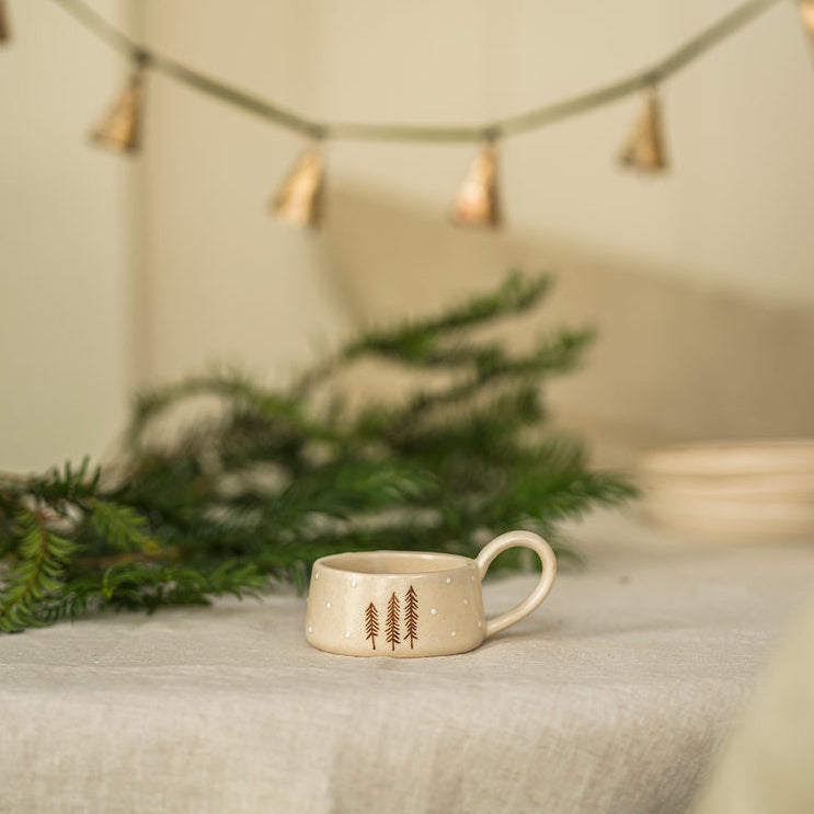 Hand Painted Nordic Tea Light Holder