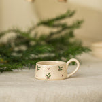 Load image into Gallery viewer, Hand Painted Holly Tea Light Holder
