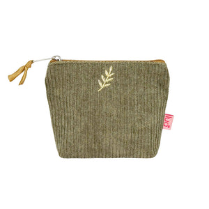 Mini Corduroy Fern Purse
