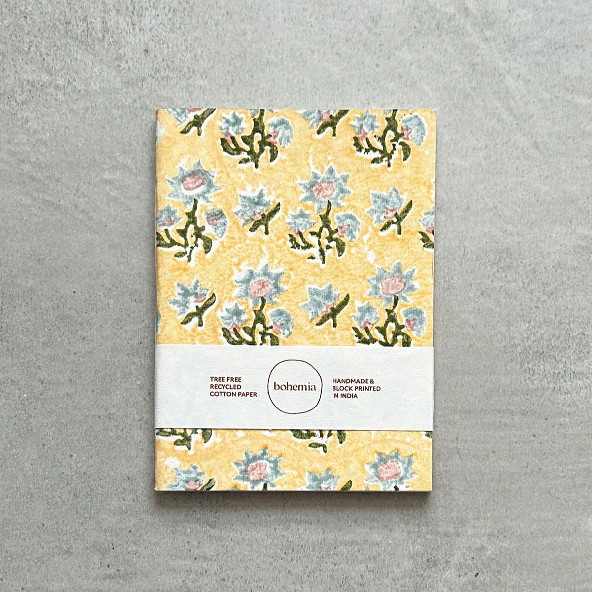 Posie Small Notebook, Buttermilk