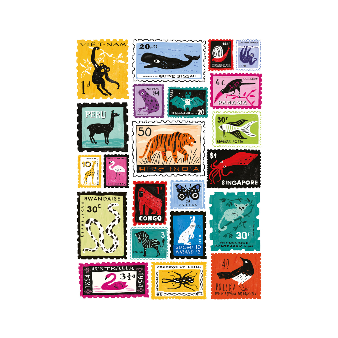 Stamped, Travel Jigsaw Puzzle