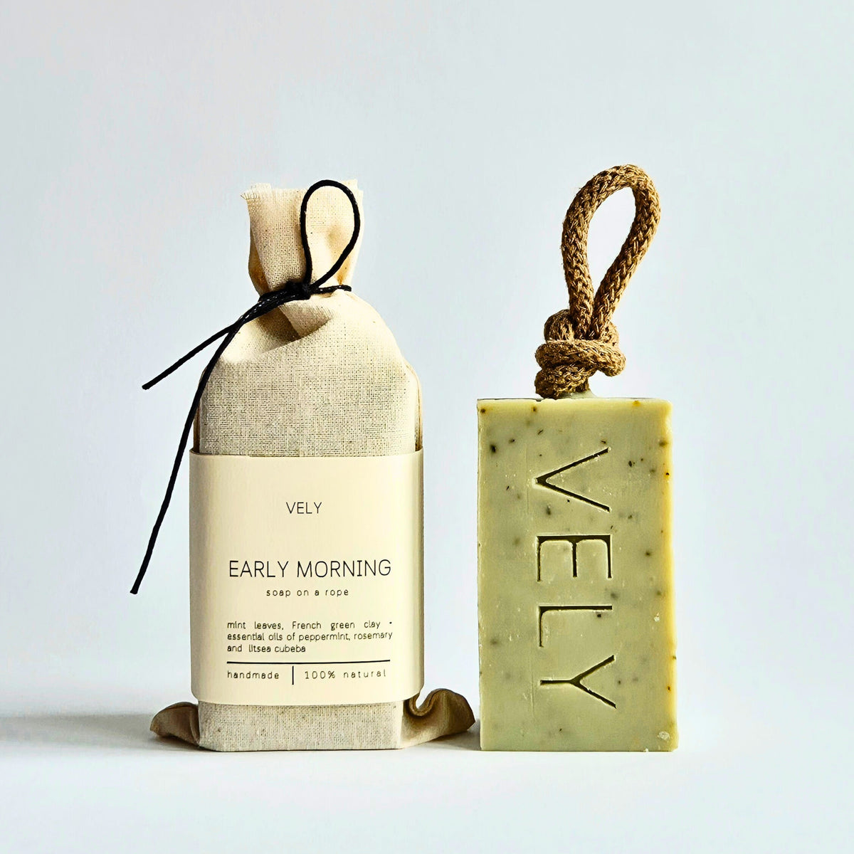 Natural Handmade Soap on a Rope