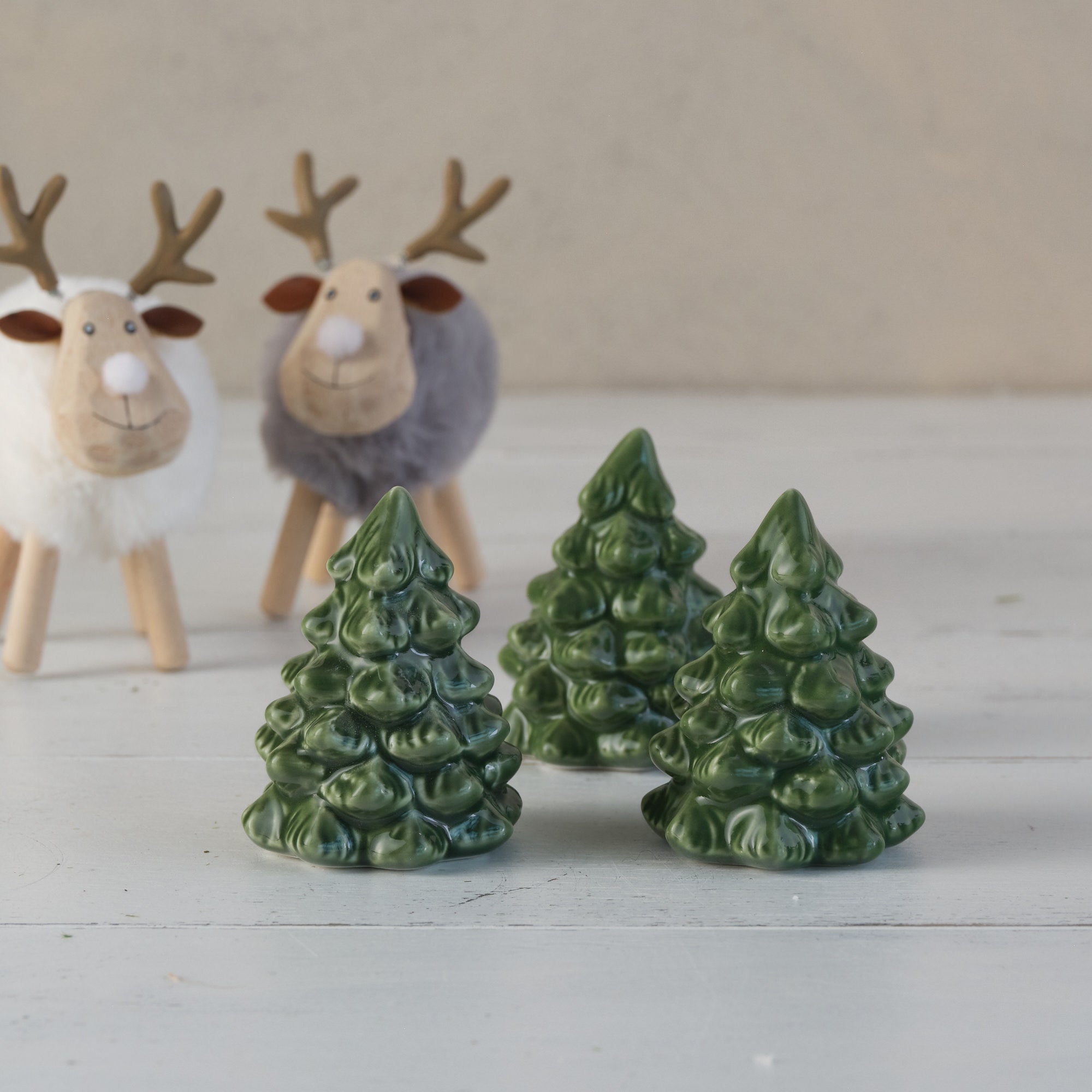 Ceramic Green Mini Christmas Tree