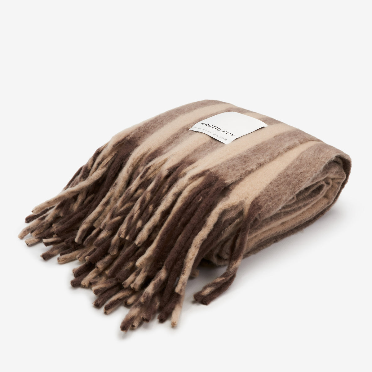 Wool Stripe Throw