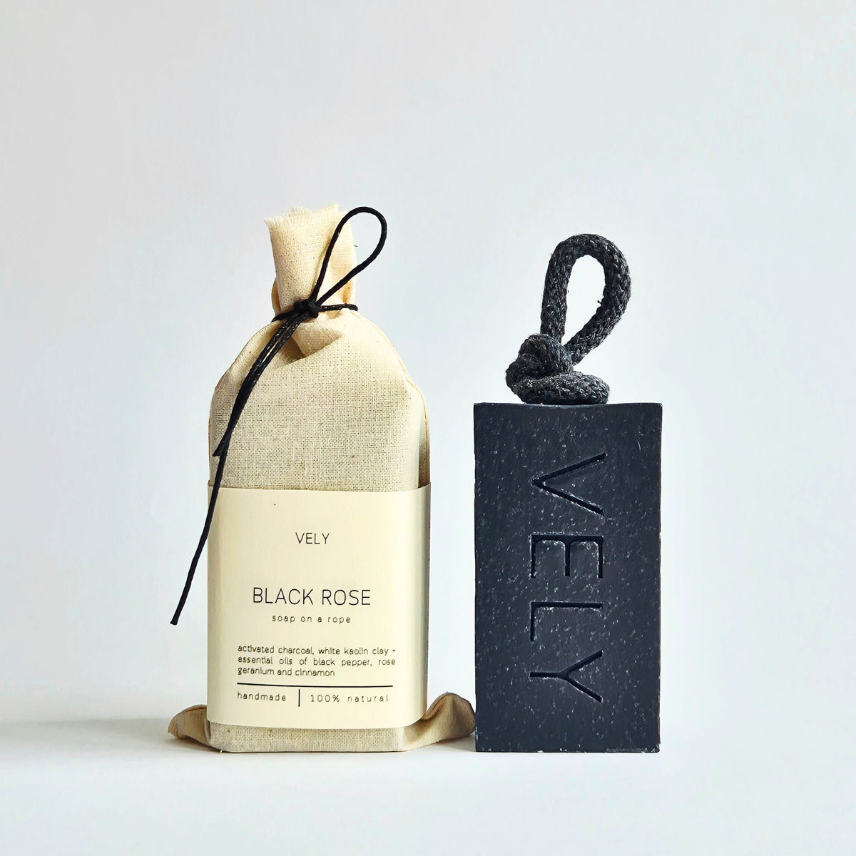 Natural Handmade Soap on a Rope