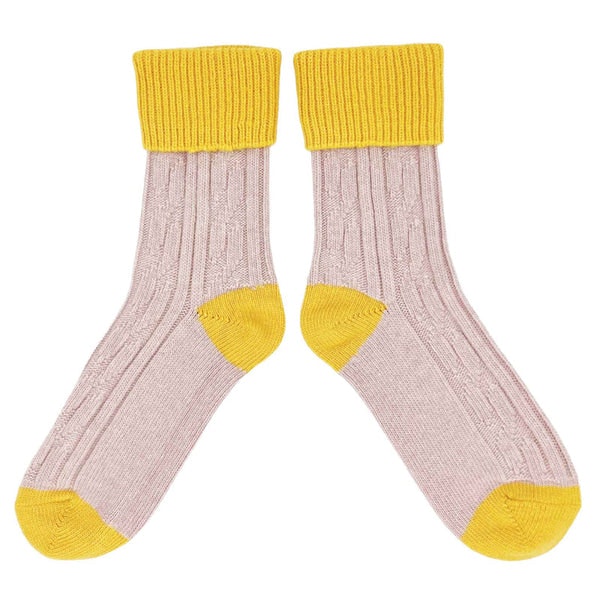 Cashmere Blend Slouch Socks