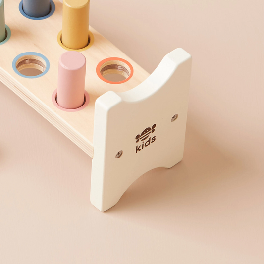 Wooden Hammer Bench Toy