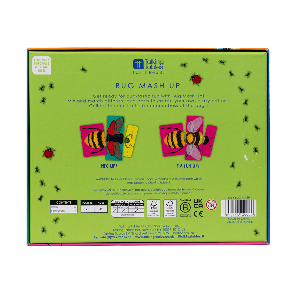 Bug Mash Up Game