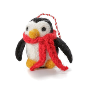 Felt Penguin Decoration