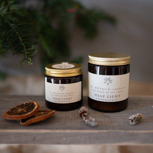 'Half Light' Winter Candle by Botanical Candle Co.