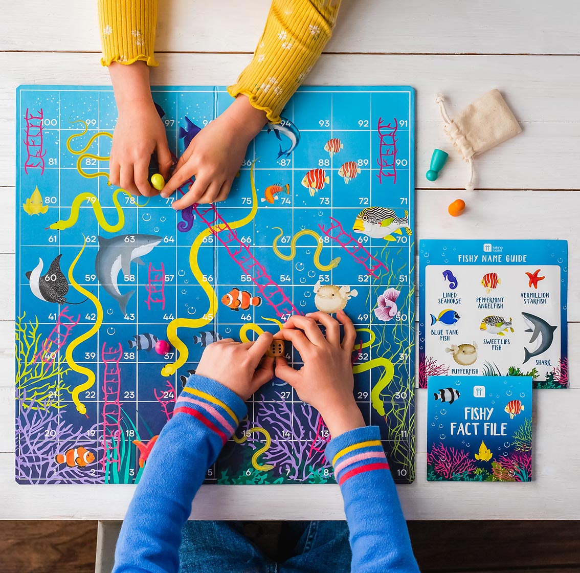 Fishy Snakes & Ladders