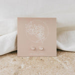 Load image into Gallery viewer, Rose Quartz Stud Earrings, By Imogen Rose

