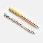 Load image into Gallery viewer, Rose Gold &amp; Yellow/Fleur Pen Set
